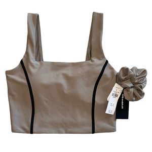 A&F - YPB sculptLUX Square neck slim Tank